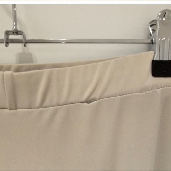 Sympli Stretch Jersey Skirt 10 Stone - Picture 9 of 10